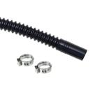 Mangueira de combustível HFP 22cm x 0,9cm corrugada com braçadeiras E85