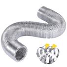 Mangueira de duto de ventilação do secador Steelsoft Heavy Duty 4 polegadas 25 pés