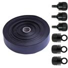 Mangueira De Irrigação Micro perfurada Santeno 100m Diâmetro 1" + 3 União + 3 Fim de Linha