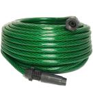 Mangueira de Jardim Completa Trançada - 15 Metros - VERDE