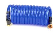 Mangueira de jardim em espiral HoseCoil PRO 1/2 15 pés com conectores de latão