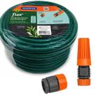 Mangueira de Jardim Flexível Tramontina Flex 30 Metros Acompanha Esquicho e Engate Rosqueado Mangueira de Jardim Flexível Tramontina Flex 30 Metros Acompanha Esquicho e Engate Rosqueado