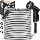 Mangueira de Jardim Rcfunkid 7,5 m em Aço Inoxidável com Bico de 10 Funções Mangueira de Jardim Rcfunkid 7,5 m em Aço Inoxidável com Bico de 10 Funções
