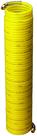 Mangueira de recuo de nylon Plews Amflo 1/4" x 15 m enrolada amarela