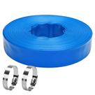 Mangueira de retrolavagem de piscina DERPIPE Lay-Flat 1,5 x 100 pés de PVC Mangueira de retrolavagem de piscina DERPIPE Lay-Flat 1,5 x 100 pés de PVC