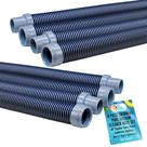 Mangueira de vácuo de piscina U.S. Pool Supply, conjunto de 8 peças, 40 m, azul Mangueira de vácuo de piscina U.S. Pool Supply, conjunto de 8 peças, 40 m, azul