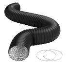 Mangueira de ventilação do secador HealSmart Aluminium Duting 10 polegadas x 8 pés