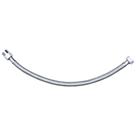 Mangueira Engate Flexível Aço Inox Trançado 40cm Bognar Acabamento Polido Cor Prateado