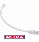 Mangueira Engate Flexível Pvc Branco Quente Fria 50cm Astra 5478