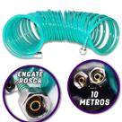 Mangueira Espiral de Ar Para Compressor - 10 Metros - Stels