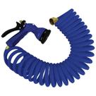 Mangueira espiralada Whitecap Blue de 15 m com bico ajustável