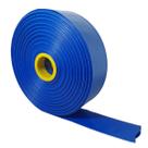 Mangueira Flat Azul Descarga Água Motobomba Irrigação 2.1/2 Londribor