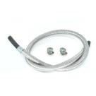 Mangueira Flexível Gás Metal Bico Mangueira 2m Abraçadeiras