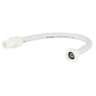 Mangueira Flexivel Para Agua 100cm Em Pvc Branco Socel Mangueira Flexivel Para Agua 100cm Em Pvc Branco Socel
