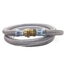 Mangueira Fogão 1.00 MT 1/2" NPT MF Giratória Cromada