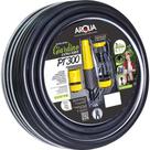 Mangueira Giardino Extra Forte Pt 300 1/2" X 2,7 Mm X 15 M Pvc Com Poliéster Preta Com Esguicho E Mangueira Giardino Extra Forte Pt 300 1/2" X 2,7 Mm X 15 M Pvc Com Poliéster Preta Com Esguicho E