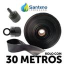 Mangueira Irrigação Micro Perfurada Santeno 1 tamanho a escolher + união inicial e final