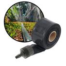 Mangueira irrigação Microperfurada GSE Microfuros Fita Irrigação Plantação Jardim 15 Metros Horta Com Conector