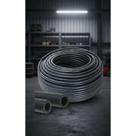 Mangueira Jardim 30m Anti Torção Reforçada 1/2" Ar/Água