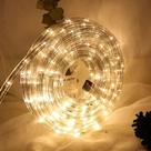 Mangueira Led 12mm 30led P/m 220v Rolo C/90m Am Âmb C/plug