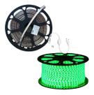 Mangueira Led 5050 Chata Luz Verde 14,4w Ip65 10 Metros
