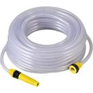 Mangueira Malha trançada Cristal Acquaflex Conjunto 10Mt