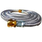 mangueira metálica inox para fogão engate rápido 3 metros