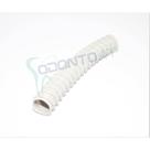 Mangueira Odontológica Corrugada Vácuo Flex Branco Gelo Interno 12,7 mm 0,5 Meia Polegada