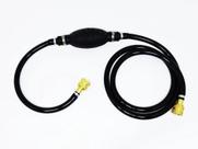 Mangueira p/ gasolina completa com bulbo e conectores motor de popa Mercury Japonês e Tohatsu Mangueira p/ gasolina completa com bulbo e conectores motor de popa Mercury Japonês e Tohatsu