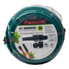 Mangueira para Jardim 30M Trançada Kit com Esguicho e Conector Verde Famastil Mangueira para Jardim 30M Trançada Kit com Esguicho e Conector Verde Famastil