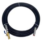 Mangueira para Nitrogênio 8 metros 14" SAE com Registro Bola 1/4"