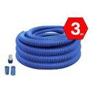 Mangueira Piscina 3 Metros com adaptador e ponteiras, Mangueira Ecologica para piscina 3m Mangueira Piscina 3 Metros com adaptador e ponteiras, Mangueira Ecologica para piscina 3m