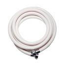 Mangueira Plástica Pvc Cardal Branca Com Luvas Cromadas 2,5m - AC061 Mangueira Plástica Pvc Cardal Branca Com Luvas Cromadas 2,5m - AC061