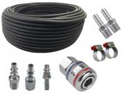 Mangueira Pneumáticas Compressor 300 Psi 1/4 10m conexões