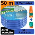 Mangueira Quintal Trançada Antitorção 50Mt. AquaFlex