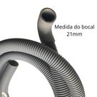 Mangueira saida bocal curvo 21mm Maquina lavar louças