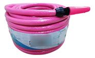 Mangueira Trançada Neon 1/2 X 2,00mm Rosa Pink 10m Glitter