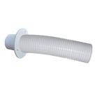 Mangueira Trident Marine Stern Flex 3m branca com flange de popa