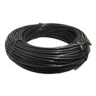 Mangueira Tubo Nylon Preto Tecalon 04x02mm 100m