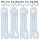 Mangueiras de piscina BEFANS para piscinas acima do solo, 1,25 cm x 150 cm, pacote com 4