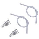 Mangueiras de tubos de leite para máquinas de café Jura L = 36 cm com conectores