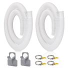 Manguera para Bomba de Piscina BEWAVE Diámetro 1.25 cm Largo 150 cm Paquete de 2
