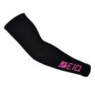 Manguito de Compressão Zeiq Preto - Logo Rosa