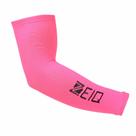 Manguito de Compressão Zeiq Rosa Neon - Logo Preto Manguito de Compressão Zeiq Rosa Neon - Logo Preto