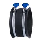 Manguito flexível Powertec de controle de poeira de 4 polegadas com braçadeiras de mangueira