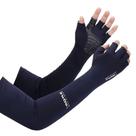 Manguito Longo Térmico Compressão Gold Sports Ice com Dedos Dry II Proteção Solar Uv+50 - 2 pçs