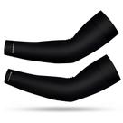 Manguito Longo Térmico e Compressão Gold Sports Adulto Dry Preto Proteção Solar Uv+50 - 2 pçs