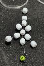 Manhoso Borboleta Branco 10MM Manhoso Borboleta Branco 10MM