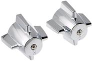Manijas para Grifo Danco Central Brass Cromo 7x6 cm Par