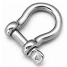 Manilha Balão 10mm Inox 316 Tipo Ferradura Lancha Barco